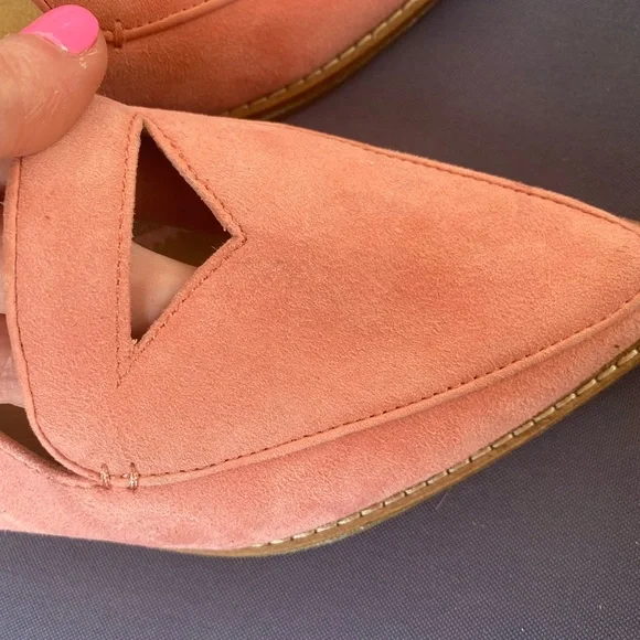 ❌SOLD❌Sperry Women's Saybrook Slingback Suede Loafer Flat- pink - size 5.5 - Picture 8 of 8
